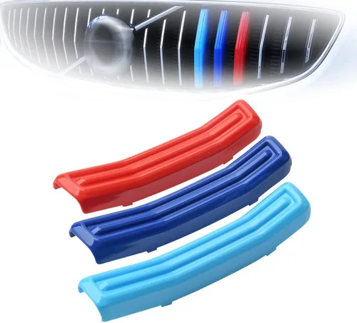 Miniatura 9 de ontto Apto para Volvo S60 2020 2021 Insertos de Rejilla Tiras Molduras Riñón Delantero Tira Decorativa Rejillas Color A