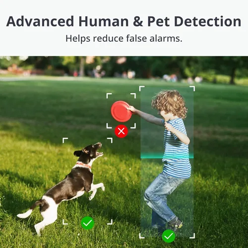 Miniatura 8 de SwitchBot Cámara de seguridad inalámbrica 2K, cámara impermeable para exteriores con batería de 10000 mAh, visión nocturna a color, detección