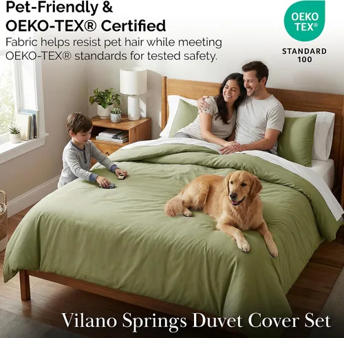 Miniatura 5 de Southshore Fine Living, Inc. Juego de funda de edredón extra grande de tamaño California King, funda de edredón premium suave y cómoda con cierre