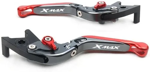 Miniatura 4 de QQLADY Z Palancas de embrague de freno extensibles plegables para motocicleta Yamaha Xmax 250 125 300 400 XMAX300 X-MAX 125 250 300 400 2013-2019 X