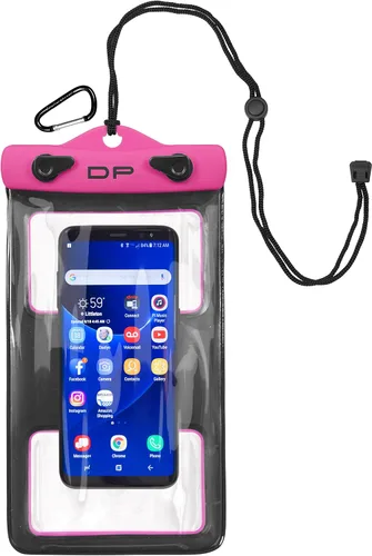 DRY PAK - Equipo de tabla de remo de pie de 5 x 8, rosa intenso