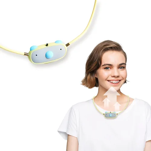 Wearabl - Collar purificador de aire iónico para niños de 3 a 10 años, humo de incendios forestales, tasa de eliminación del 99% verificada por