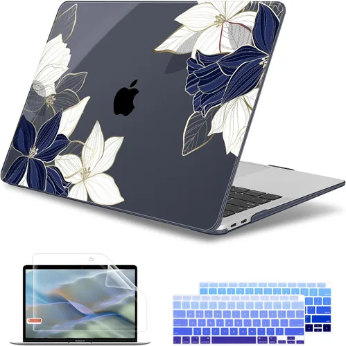 Miniatura 9 de May Chen Funda compatible con MacBook Air de 13 pulgadas 2022 2021, versión 2020-2018 Modelo: M1 A2337 A2179 A1932, carcasa rígida de plástico