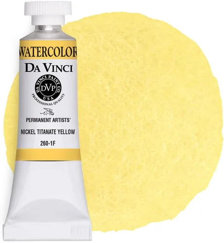 Miniatura 126 de DA VINCI PAINTS Pintura de acuarela para artista profesional, Gamboge (tono), 0.5 fl oz