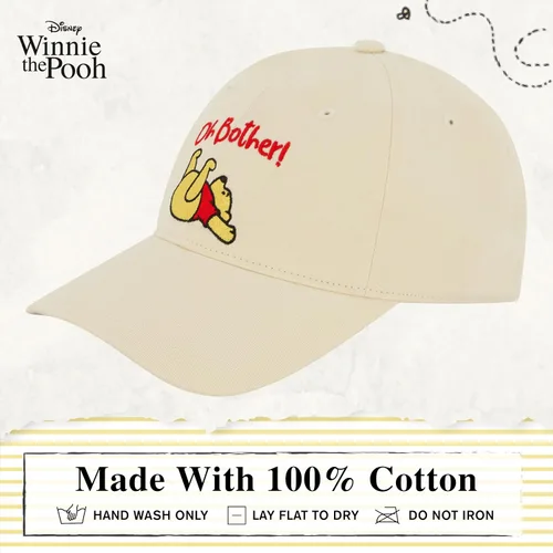 Miniatura 24 de Disney Winnie The Pooh Dad Hat, Adjustable Cotton Baseball Cap with Curved Brim