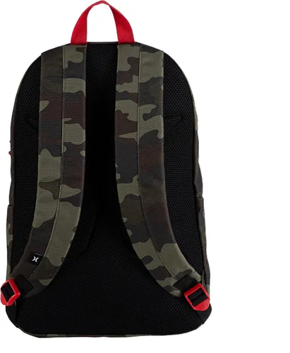 Miniatura 2 de Hurley Mochila One and Only para niño, Tiburón de camuflaje verde), 9A7097-E1X