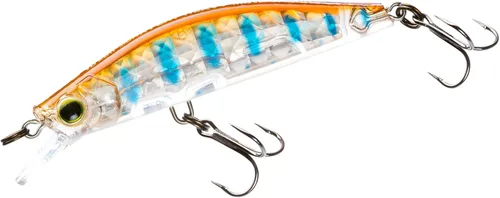 Miniatura 6 de YO-ZURI 3DR-X Señuelo Minnow Plano Pesado Hundible Prisma plateado negro