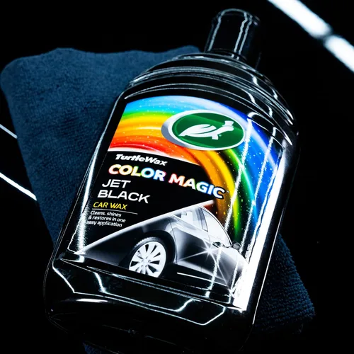 Miniatura 6 de Turtle Wax 52708 Color Magic Cera para Pintura de Coche Restaura Color y Brillo Negro 500 ml