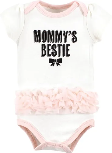 Miniatura 313 de Hudson Baby baby-girls Cotton Bodysuits 3-pack