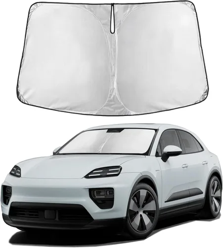 Miniatura 101 de Autovir Parasol para parabrisas Rivian R1S 2022-2024 2025 2026, parasol para ventana delantera, protección UV, bloqueador de calor, accesorios
