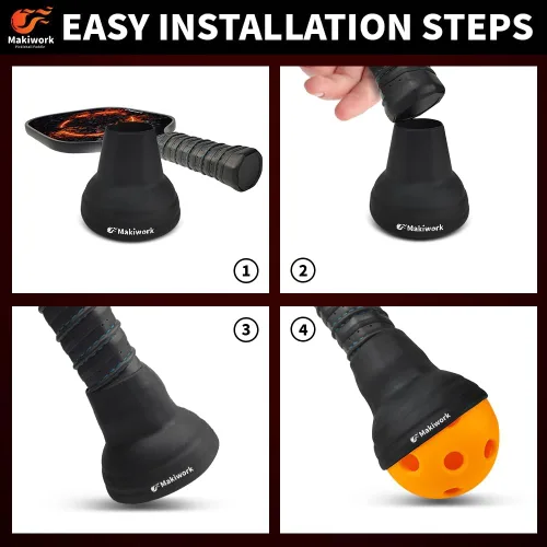 Miniatura 6 de Pickleball Ball Retriever Silicone Pickleball Grabber and Picker