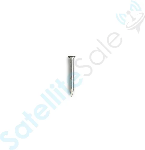 Miniatura 6 de SatelliteSale Clips redondos blancos de un solo clavo para Ethernet Coaxial Teléfono Cable TV Cable Gestión de Cable 100