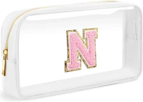 Miniatura 31 de Bolsa de Maquillaje Transparente Pequeña Bolsa de Cosméticos Bolsa de Viaje de Artículos de Aseo Bolsa Transparente con Cremallera Bolso Organizador