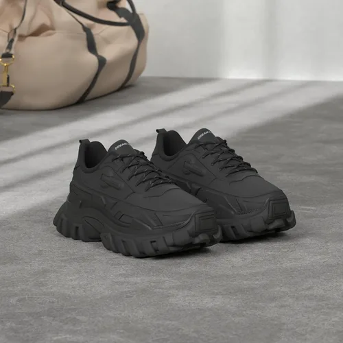 Miniatura 2 de DREAM PAIRS Zapatos deportivos gruesos de moda para mujer, con plataforma, con cordones, cómodos