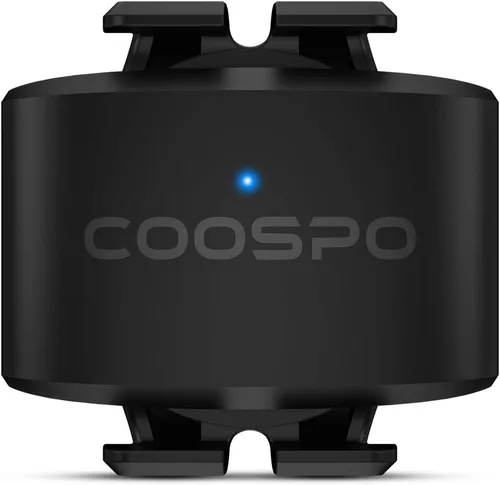 COOSPO Speed/Cadence Sensor BK9 for Indoor/Outdoor Cycling, Bluetooth 5.0 ANT+ Wireless Cycling RPM Cadence Speed Sensor Cadencia BK9C