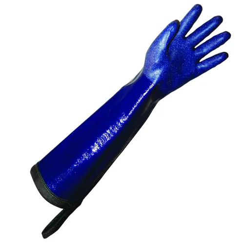 Miniatura 3 de DayMark Safety Systems IT113518 Guantes de Vapor Resistentes a Cortes de 14", Grande, (Par) Azul