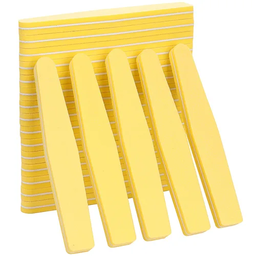 Miniatura 8 de 20 unidades de esponja de bloque de pulido de doble cara lavable de doble cara 100/180 limas de lijado (gris)