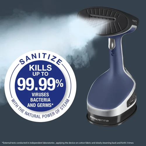 Miniatura 7 de Rowenta X-Cel - Vaporizador de mano de plástico para ropa, 1600 vatios, calentamiento rápido de 25 segundos y vaporizador de mano de plástico X-Cel