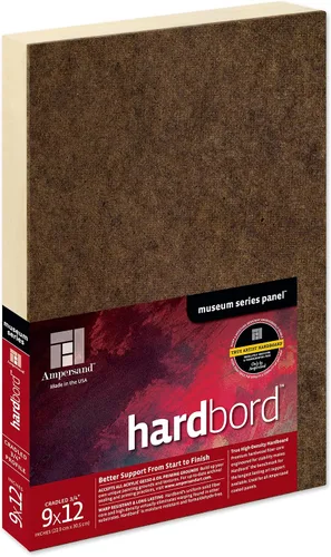 Miniatura 42 de Ampersand Art Supply Panel de Pintura de Madera Dura: Serie Museum Hardbord, 11" x 14", Perfil Plano de 1/8 Pulgada Perfil plano de 1/8 pulgadas