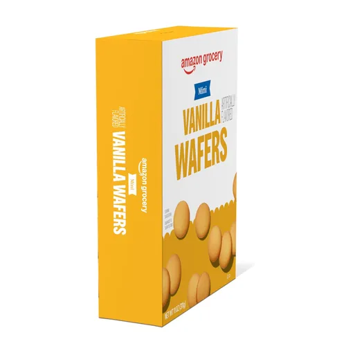 Miniatura 5 de Amazon Grocery, Mini Galletas de Vainilla, 11 onzas (anteriormente Happy Belly, el empaque puede variar)