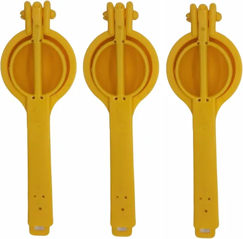 Miniatura 6 de Handy Housewares Exprimidor manual de limón, exprimidor de frutas cítricas, herramienta de jugo de limón y lima (1)