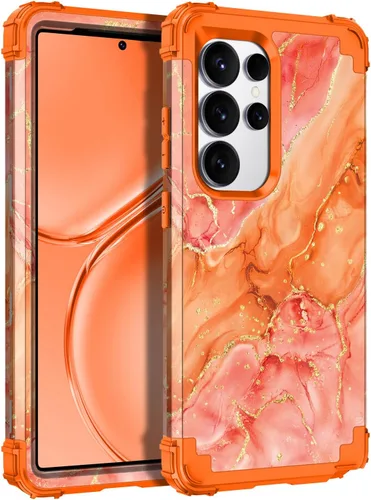 Miniatura 82 de Casetego Funda para Galaxy A16 5G, Tres Capas de Alta Resistencia Robusta a Prueba de Golpes, Protección Completa Rugosa de PC Duro + Parachoques