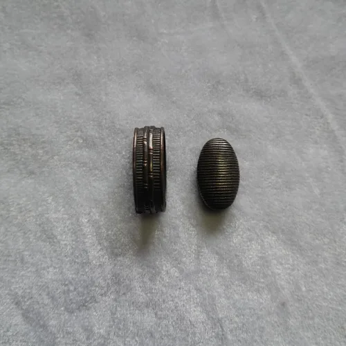 Miniatura 10 de Espada samurái japonesa KOSHIRAE – Aleación de Fuchi Kashira 01-44