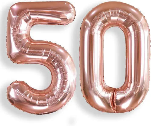 Miniatura 19 de AULE Globos grandes de 40 pulgadas con números 0 azules, globos grandes de números de aluminio, decoraciones de fiesta de cumpleaños de helio