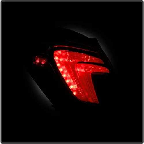 Miniatura 6 de ACANII - Para 2017-2022 Buick Encore Rojo Claro OE Estilo de Fábrica LED Luz Trasera Lámpara de Freno Reemplazo Lado Izquierdo del Conductor