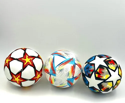 Miniatura 4 de Balón de fútbol de calidad de liga de calidad de Copa del Mundo, tamaño 5, balón de partido termalmente unido - peso oficial de partido - cuero PU