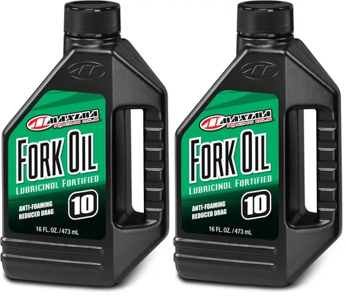 Miniatura 2 de Maxima Racing Oils 55901-3PK Aceite de horquilla hidráulico estándar 10w 1L Botella, paquete de 3