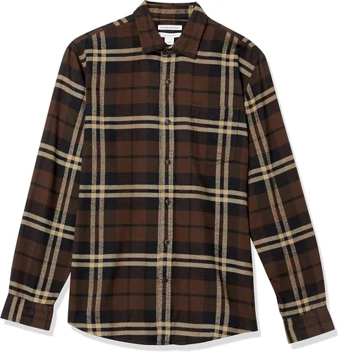 Miniatura 7 de Tienda Essentials Camisa de franela de manga larga para hombre (disponible en tallas grandes y altas)