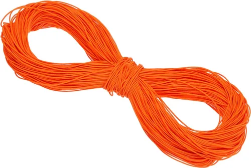 Miniatura 16 de PATIKIL Cuerda elástica elástica de 109 yardas (328.1 ft), cuerda elástica pesada de 0.059 in, albaricoque para manualidades, correas de gancho