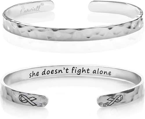 Miniatura 15 de Carviell Pulseras grabadas para mujer, inspiradoras, amistad, amor, mamá, hija, hermana, cristiana, graduación, conmemoración y regalos de boda, más