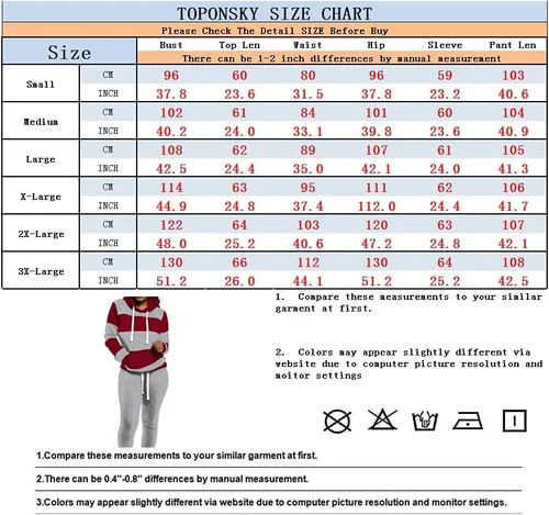 Miniatura 3 de TOPONSKY Conjunto de 2 piezas para mujer, de manga larga, con pantalones de retazos