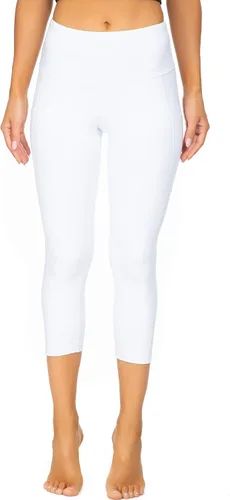 Miniatura 2 de Kcutteyg Pantalones de yoga para mujer con bolsillos, leggings de cintura alta, para entrenamiento, deportes, correr, pantalones deportivos