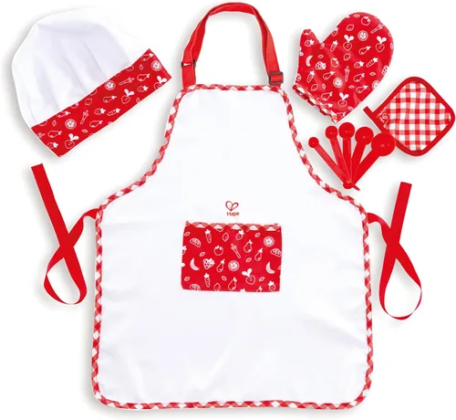 Miniatura 7 de Hape Chef Pack Juego de disfraz de chef con accesorios de cocina para niños
