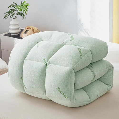 Miniatura 5 de Cubrecolchón ultra suave tamaño Queen – Viscosa de alta calidad hecha de bambú, acolchado extra grueso, funda de colchón superior con funda