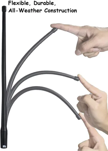 Miniatura 6 de ONE250 Antena flexible de 13 pulgadas, compatible con Ford F-Series (F-150 F-250 F-350 Super Duty Ford Raptor Ranger Trucks 1997-2024) – Diseñada