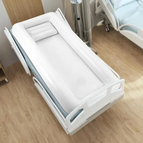 Miniatura 7 de Bañera inflable médica, bañera de cama, bomba de aire eléctrica Bañera de PVC, ducha de cama para pacientes con tina reducida