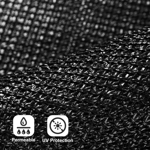 Miniatura 3 de LOVE STORY Pantalla de Privacidad para Cerca de 4'x12', Malla para Exteriores Cubiertas de Cercado Pantalla de Cerca Bloque de Viento con Ojales