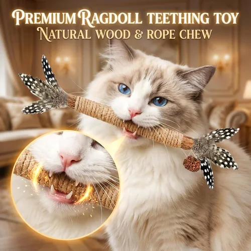 Miniatura 4 de Juguetes para gatos, 12 unidades, juguetes de hierba gatera para interiores, gatito, gato, Silvervine, masticar, molar, rasguño, cuerda de algodón