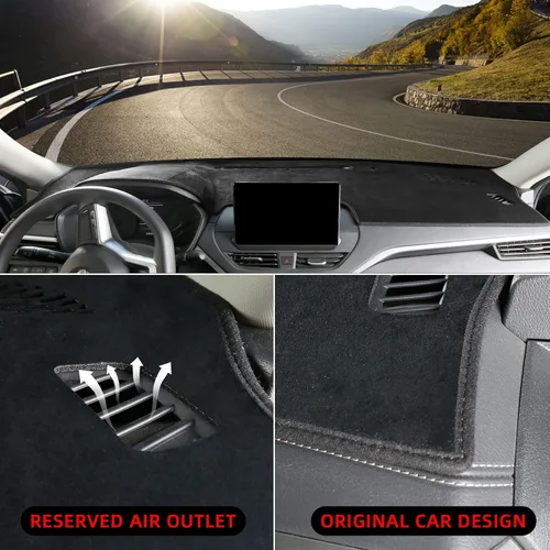 Miniatura 3 de CZCGYDY Funda de tablero para Nissan Altima 2026 2025 2024 2023 2022 2021 2020 2019, alfombrilla de franela de ajuste personalizado, almohadilla