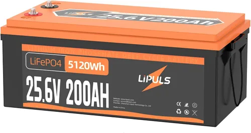 Miniatura 9 de Batería de litio LiFePO4 de 12.8 V 100 Ah, batería de litio del grupo 24, 15000 ciclos, celdas cilíndricas integradas de grado A+ y BMS de 100 A