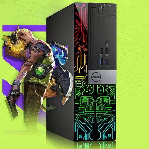 Miniatura 5 de Dell Computadora OptiPlex 3060 SFF RGB, Intel Core i5-8500, RX 550 4GB GDDR5, 16GB RAM, 512GB NVMe, 1TB HDD, monitor HDMI de 22 pulgadas