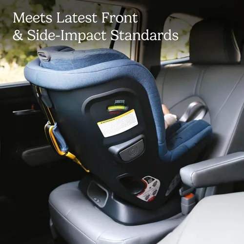 Miniatura 8 de UPPAbaby Rove - Asiento convertible para automóvil 2 en 1 trasero + orientado hacia adelante, instalación rápida y segura en 3 pasos, tecnología