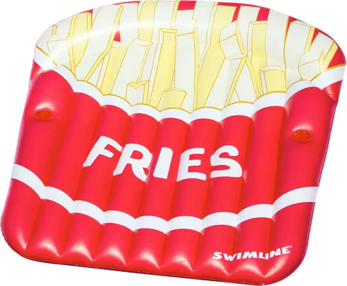 Miniatura 11 de Swimline Balsa inflable con diseño de bandera de la paz americana de isla para piscina