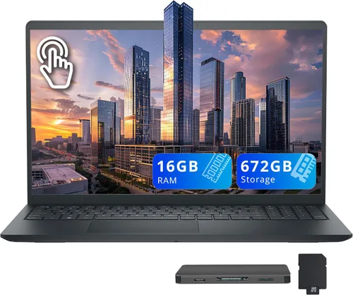 Miniatura 11 de Dell Laptop Inspiron 2021 con pantalla táctil FHD de 15.6 pulgadas, AMD Ryzen 5-3450U, memoria RAM de 8 GB, SSD PCIe de 256 GB, gráficos AMD Radeon
