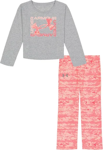 Miniatura 202 de Under Armour baby-girls Ua Terrazzo Leopard Heart SetShort Set