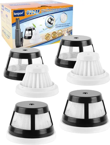 KEEPOW Reemplazo del filtro de vacío compatible con BISSELL AeroSlim aspiradora de mano inalámbrica 29869, 29861, 29867, 29868, 2986, parte #
